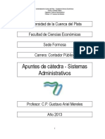 Apuntes de Catedra Sistemas Administrativos 2013 PDF