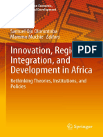 (Advances in African Economic, Social and Political Development) Samuel Ojo Oloruntoba, Mammo Muchie - Innovation, Regional Integration, and Development in Africa-Springer International Publishing (20