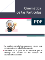 PRESENTACION Cinemática de Las Particulas ORIGINAL PDF