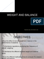 Weight and Balance New