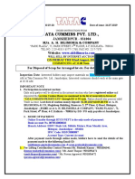 TATA CUMMINS Pvt. Ltd. Scrap Items Catalogue Auction Dt. 02-08-19, Rev-1