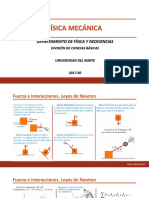 Fuerza e Interacciones. Leyes de Newton