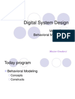 06-Verilog Behavioral Modeling