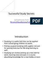 Successful Study Secrets