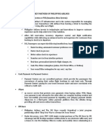 Key Partners of Philippine Airlines Passenger Service System or PSS (Amadeus Altea System)