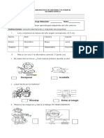 Prueba Diagnostico 2 Basico Historia y Geografia