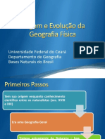 0 - Origem e Evolução Da Geografia Física