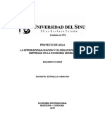 Proyecto de Aula Economia Internacional Ed