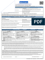 Claims Reimbursement Form PDF