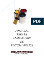 Formulas de Pintura Parte 2 PDF