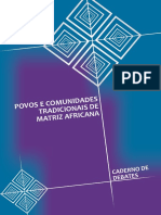 BRASIL. SEPPIR. Cadernos de Debates - Povos e Comunidades Tradicionais de Matriz Africana PDF