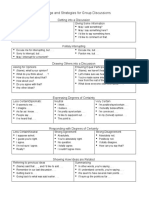 Language For Group Discussion