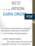 Project/ Inovation:: Earn Drops