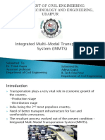 Integrated Multi-Modal Transportation System (IMMTS)