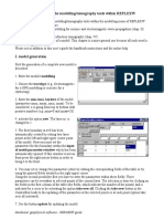 Modelling Tomography