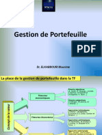 Gestion de Portefeuille Support de Cours