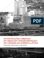 Intervenções Urbanas Empíricas em Áreas em Transformação Das Cidades Da América Latina