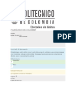 Evaluaciones Politecnico de Colombia