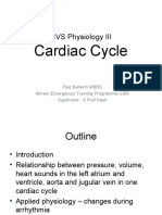 Cardiac Cycle: CVS Physiology III