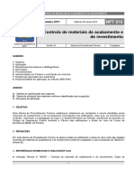 NPT - 10 - CMAR Controledemateriaisdeacabamentoederevestimento