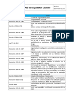 Anexo 9. Matriz de Requisitos Legales