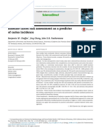 Baseline Caries Risk Assessment As A Predictor of Caries Incidence