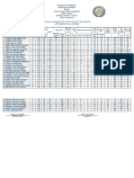 Consolidation Physical Fitness Test Form