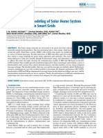 Communication Modeling of Solar Home System and Smart Meter in Smart Grids