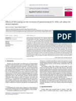 Effects of Tin Coating On The Corrosion of Nanostructured Ti-30Ta-Xzr Alloys For Dental Implants