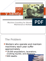 Machiner y Safety: Machine Guarding For Warehouse and Maintenance Workers