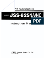 JSS-825 Instruction Manual 0000000046 - PJD0017A