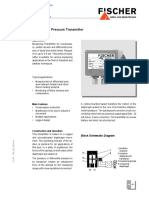 DE28 Differential Pressure Transmitter: Block Schematic Diagram