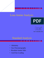 Amine Analysis