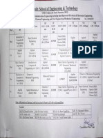 Amity School of Engineering & Technology: TIME TABLE (B .Tech 1 Semester, 2019)