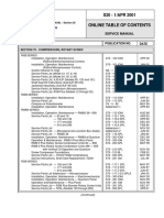 S20-1 2001 Service Manuals Directory