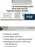 Statistical Downscaling Portal