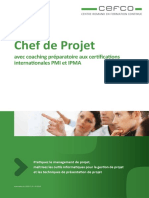 Chef de Projet: Avec Coaching Préparatoire Aux Certifications Internationales PMI Et IPMA