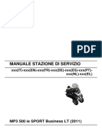 Manuel de Taller Piaggio Mp3 500 LT Sport