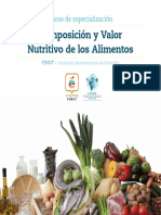 Composición y Valor Nutritivo de Los Alimentos