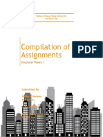 Compilation of Assignments: Structural Theory I