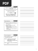 Nutrition Assesment Overview