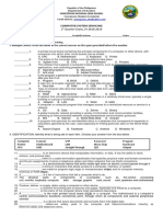 1 Quarter Exam, SY 2018-2019: Computer System Servicing