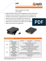 1080P SD Card MDVR Datasheet