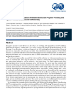 A Comprehensive Evaluation of Alkaline Surfactant Polymer Flooding and Hybrid Process For Enhanced Oil Recovery