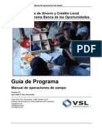 Grupos de Ahorro y Crédito Local (GACL) - Programa Banca de Las Oportunidades