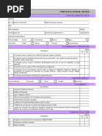 Lista de Chequeo Vehiculos Pesados