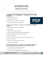 4.-¿Qué Logro Se Ha Obtenido Con Los Avances en La Mecánica de La Genética? 5. - ¿De Dónde Se Obtuvo El ADN para Resolver El Caso de Sam Shepard?