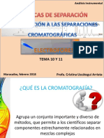 Tecnica Cromatografica