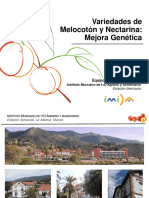 Variedades de Melocotón Adaptadas A Las Condiciones Climáticas de Andalucía Occidental José E. Cos