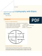 ECC - Cyclic Group Cryptography With Elliptic